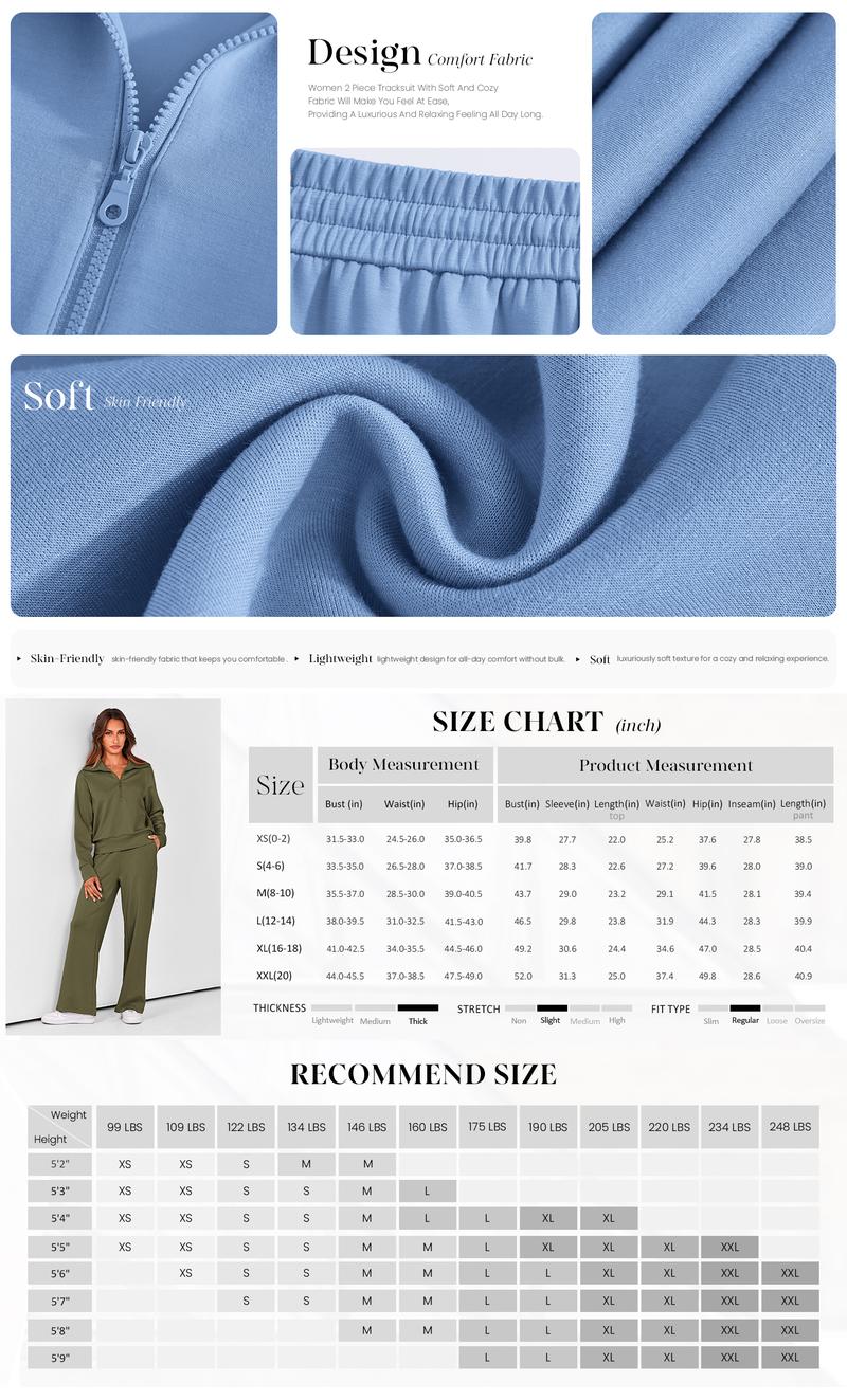 Stylish half-zip style suit