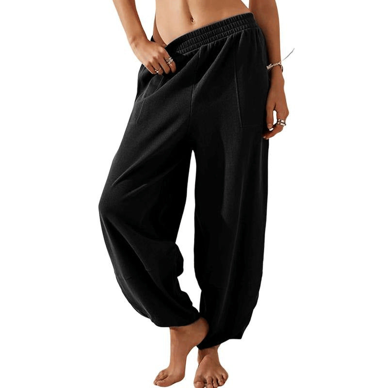 Women's wide-leg casual pants