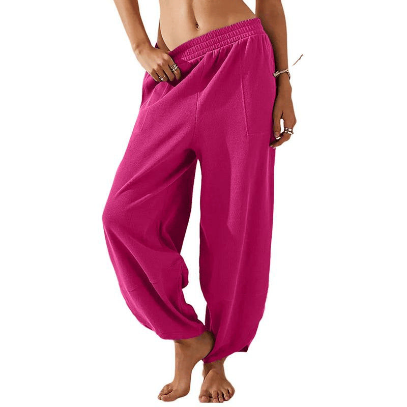 Women's wide-leg casual pants