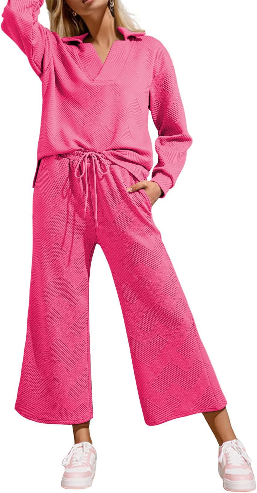 Solid color textured fashion casual suit