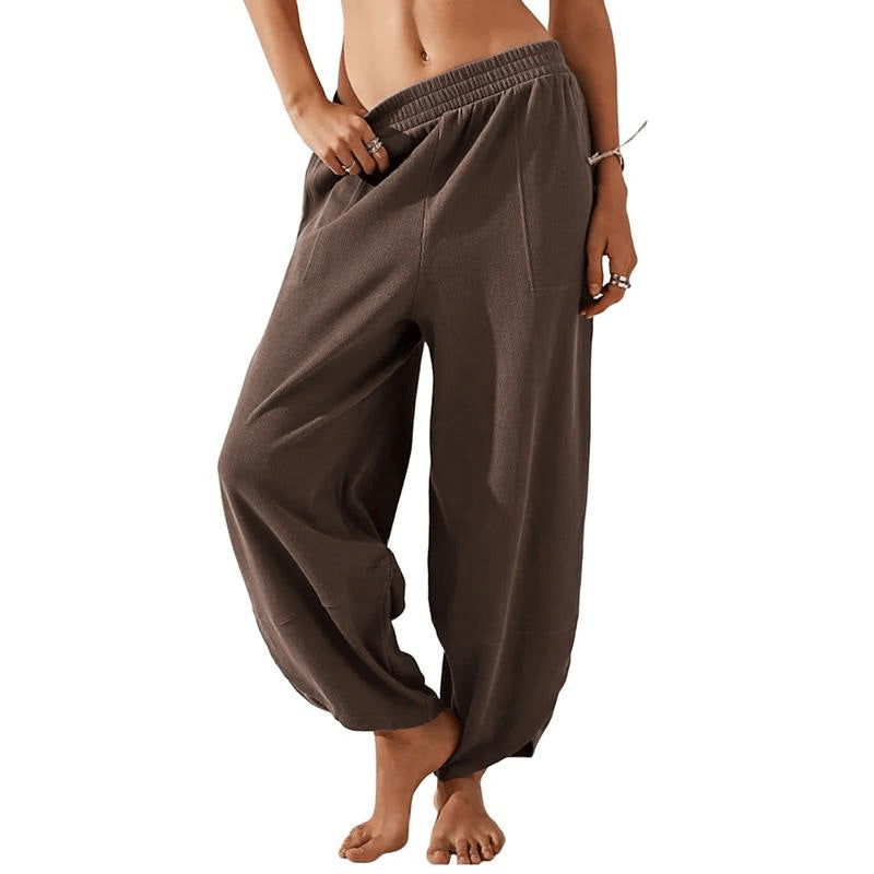 Women's wide-leg casual pants