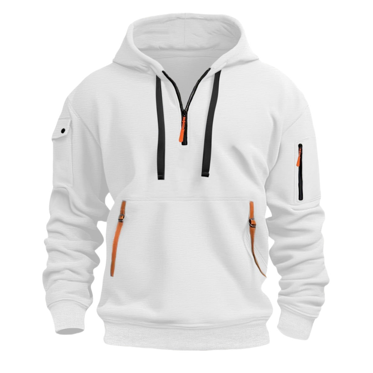 Stylish and warm hooded sweatshirt