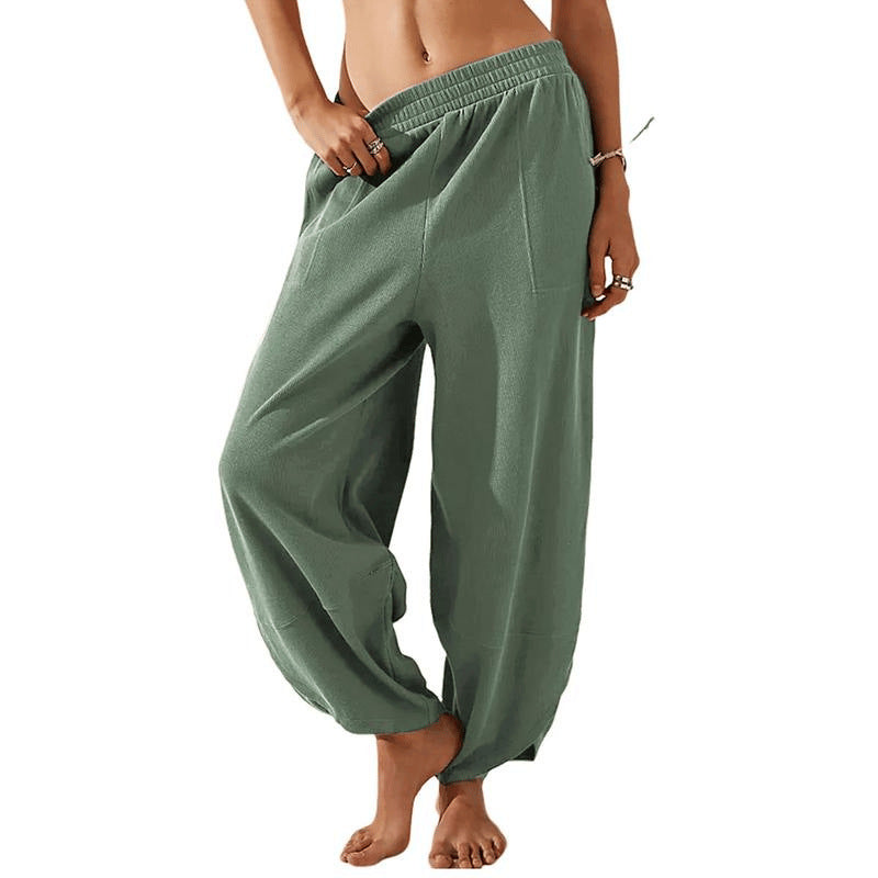 Women's wide-leg casual pants